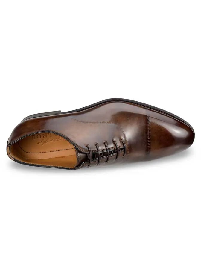 Vittorio Cap Toe Oxford | Chocolate