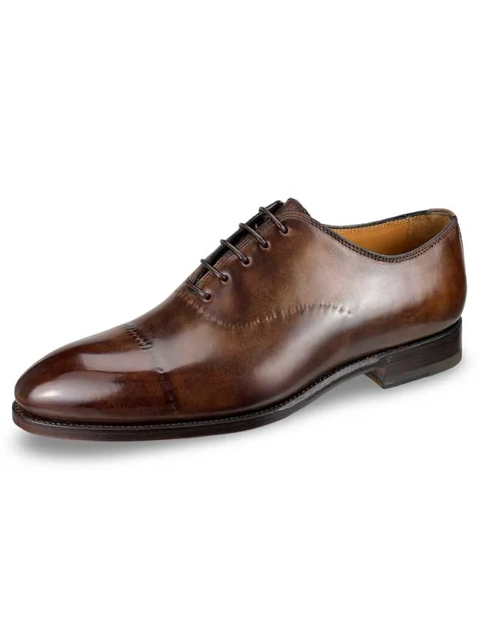 Vittorio Cap Toe Oxford | Chocolate