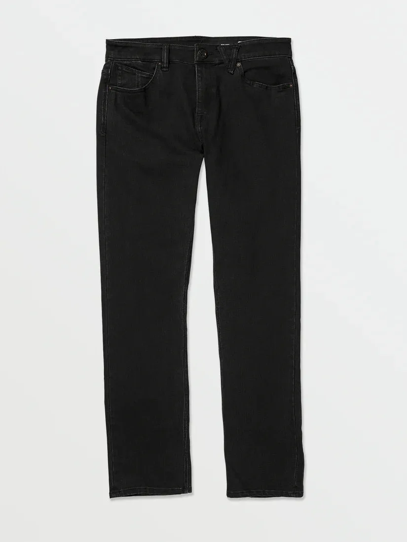 VOLC SOLVER DENIM BLK OUT