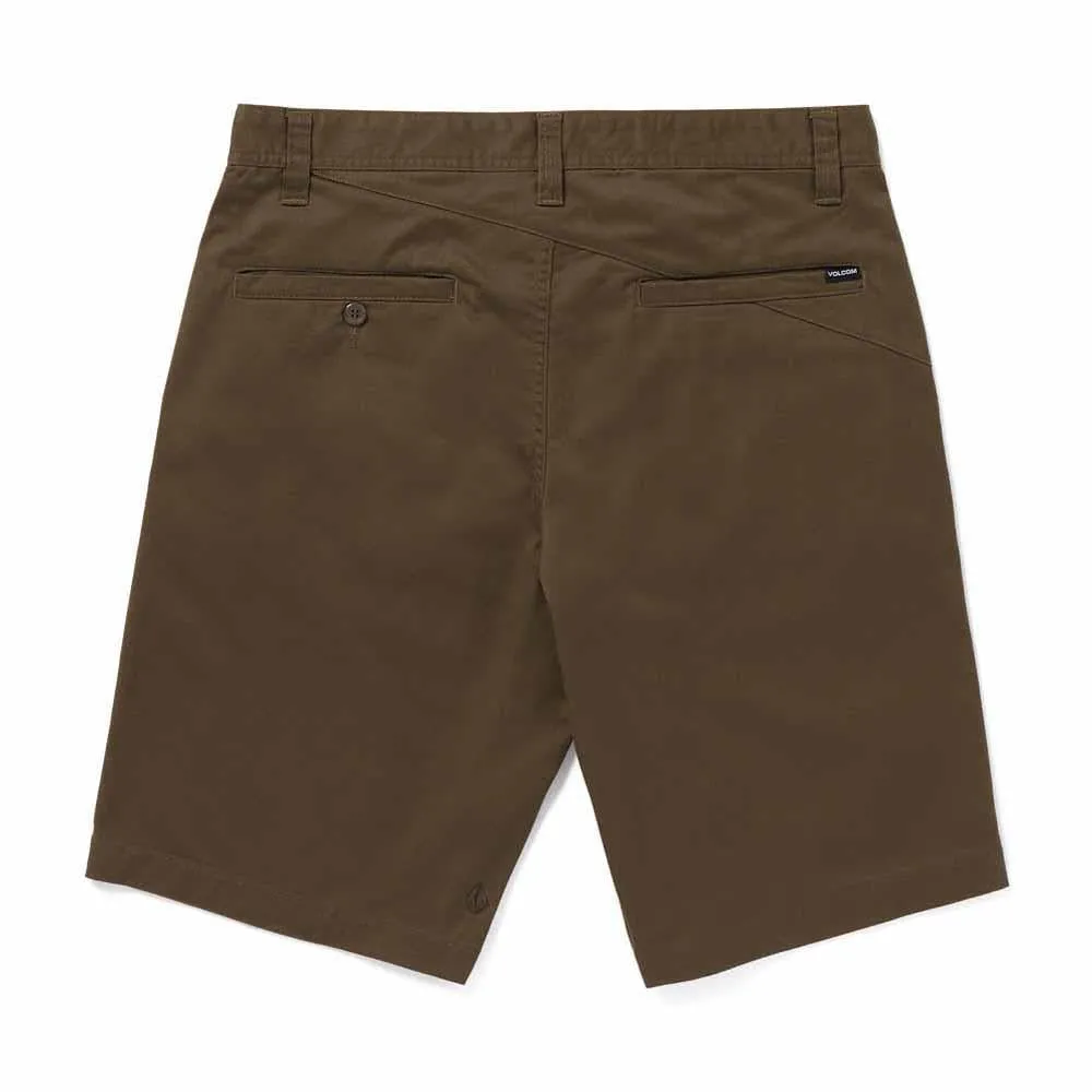 Volcom Frickin Modern Shorts 21 Dark Earth Brown