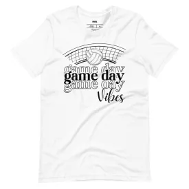 Volleyball Game Day Vibes Graphic Tee