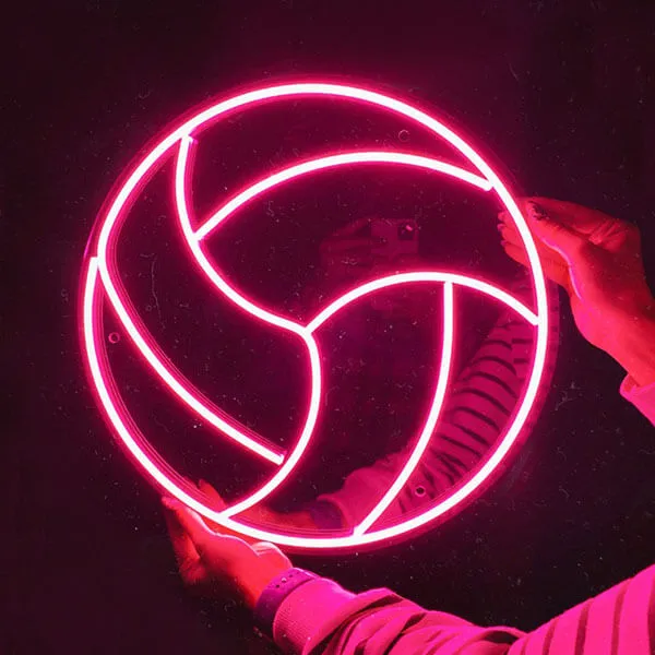 Volleyball Neon Sign