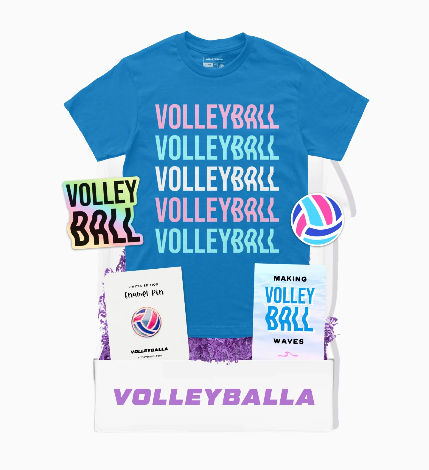 Volleyballa Box T-Shirt Club Subscription Box