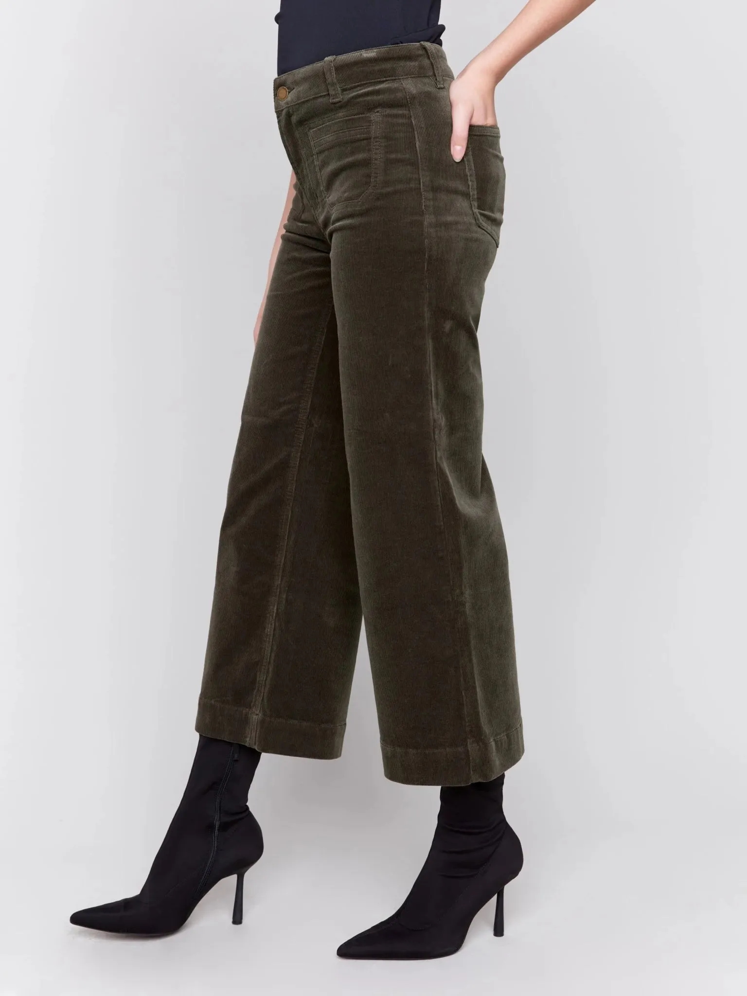 W PATCH POCKET PANT