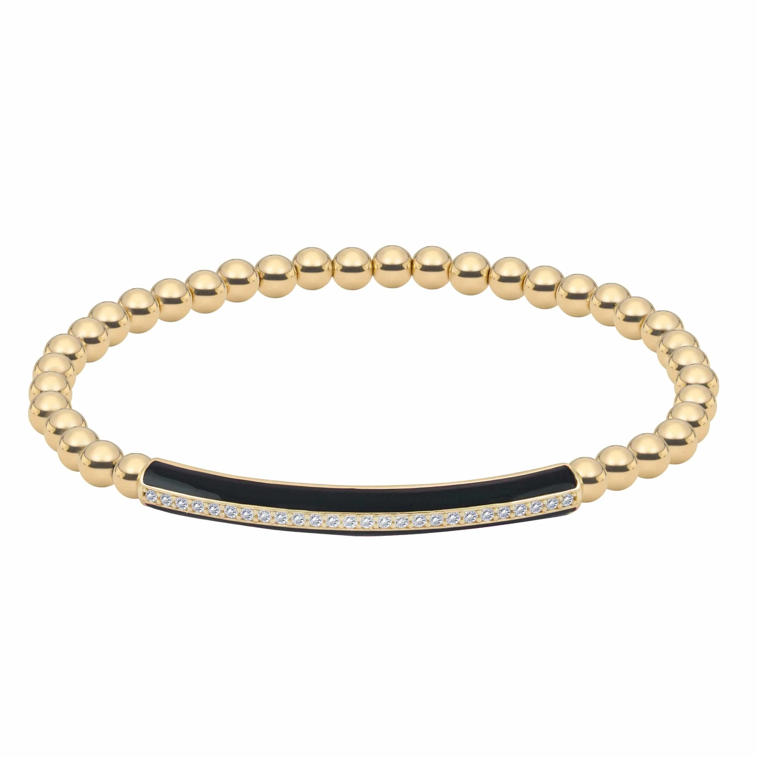 Walk the Line | Enamel Bar Bracelet