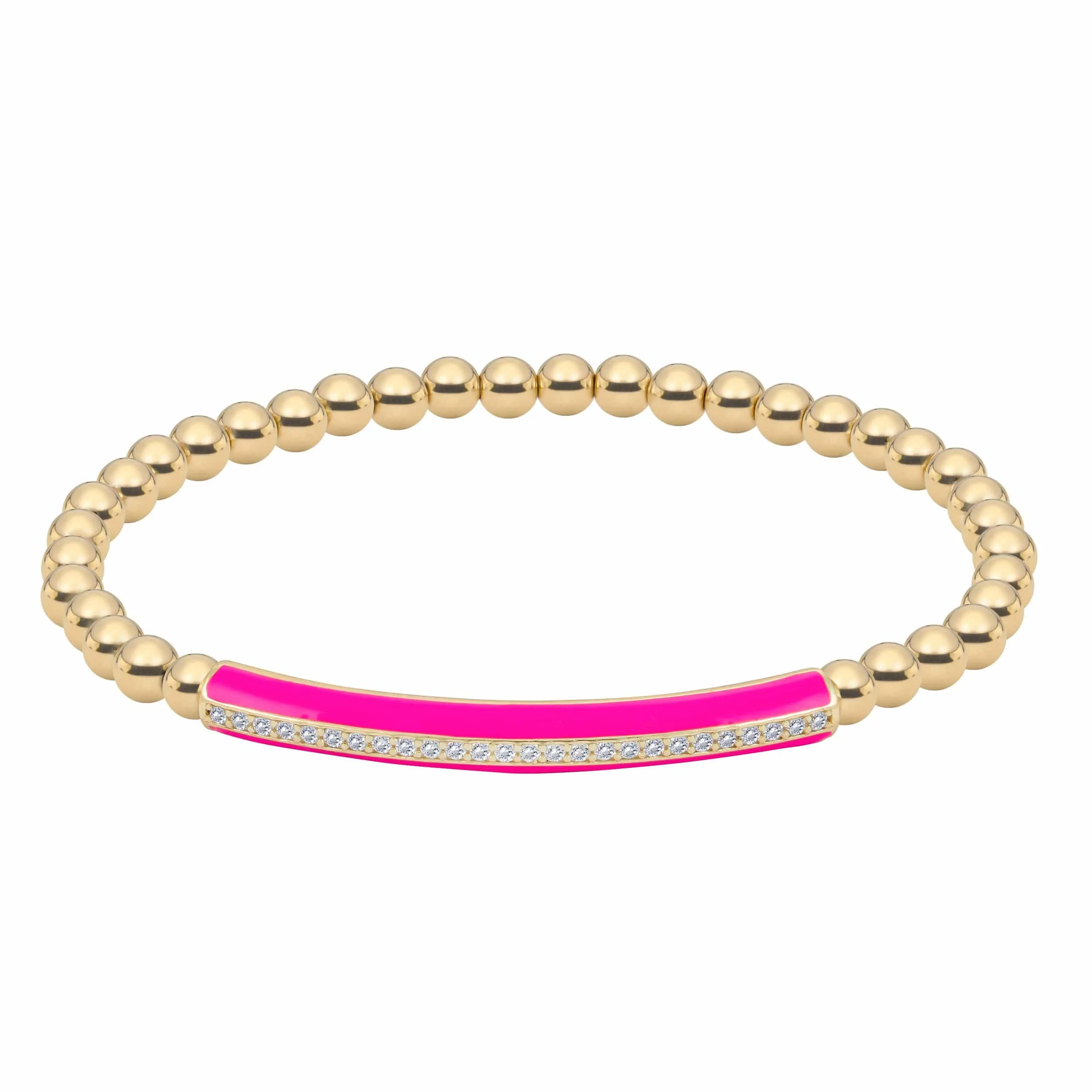 Walk the Line | Enamel Bar Bracelet