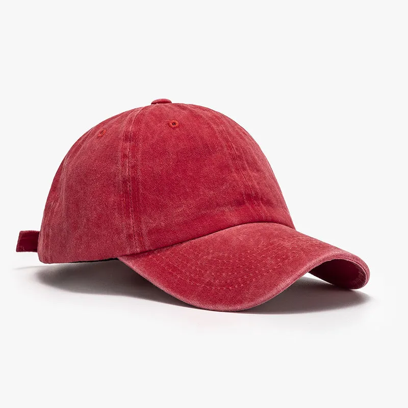 Washed Casual Baseball Cap