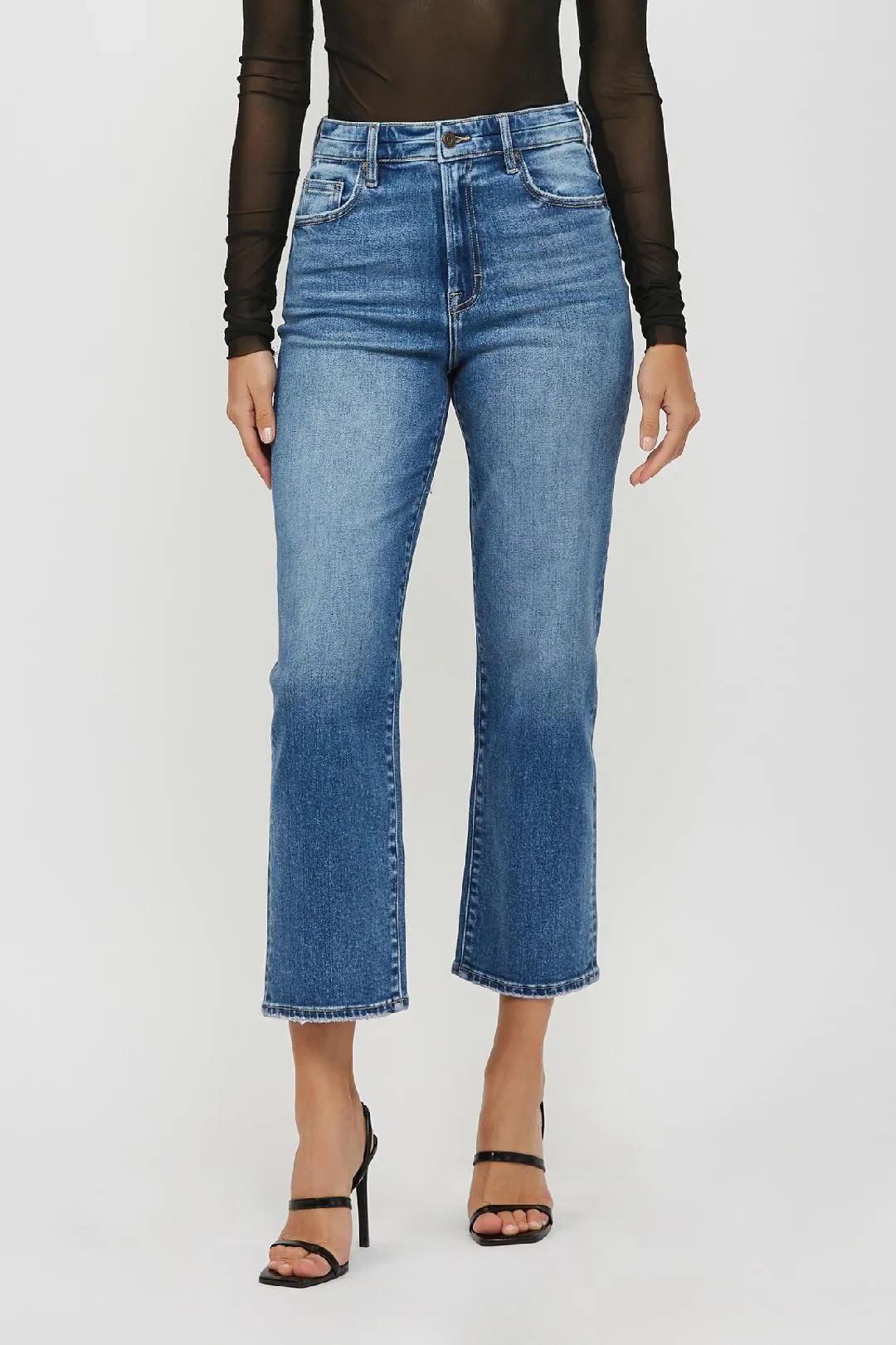 Washed Cropped Jean Hidden-Tracey