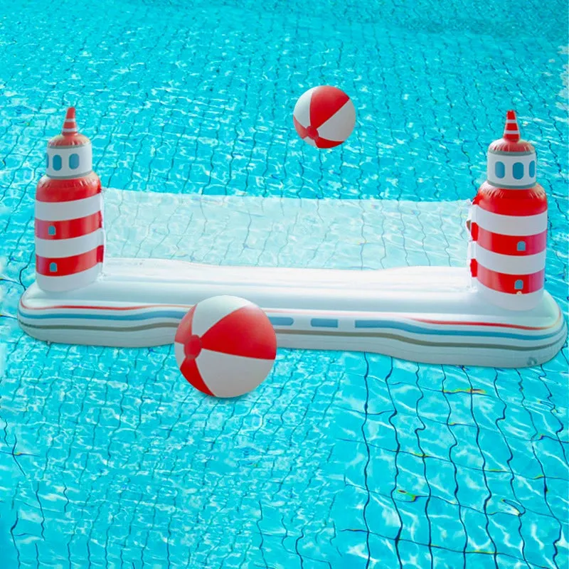 Water Volleyball Net - Pool Party Games & Parent-Child Team Building Activities