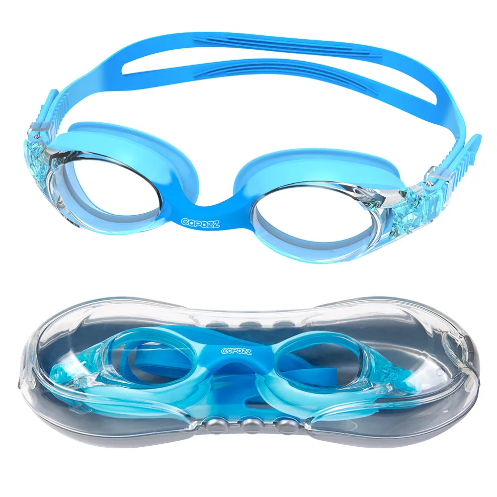 Waterproof Anti Fog UV Child Professional Colored Lenses Diving Swimming Glasses kids Eyewear Swim Goggles Gafas Nata