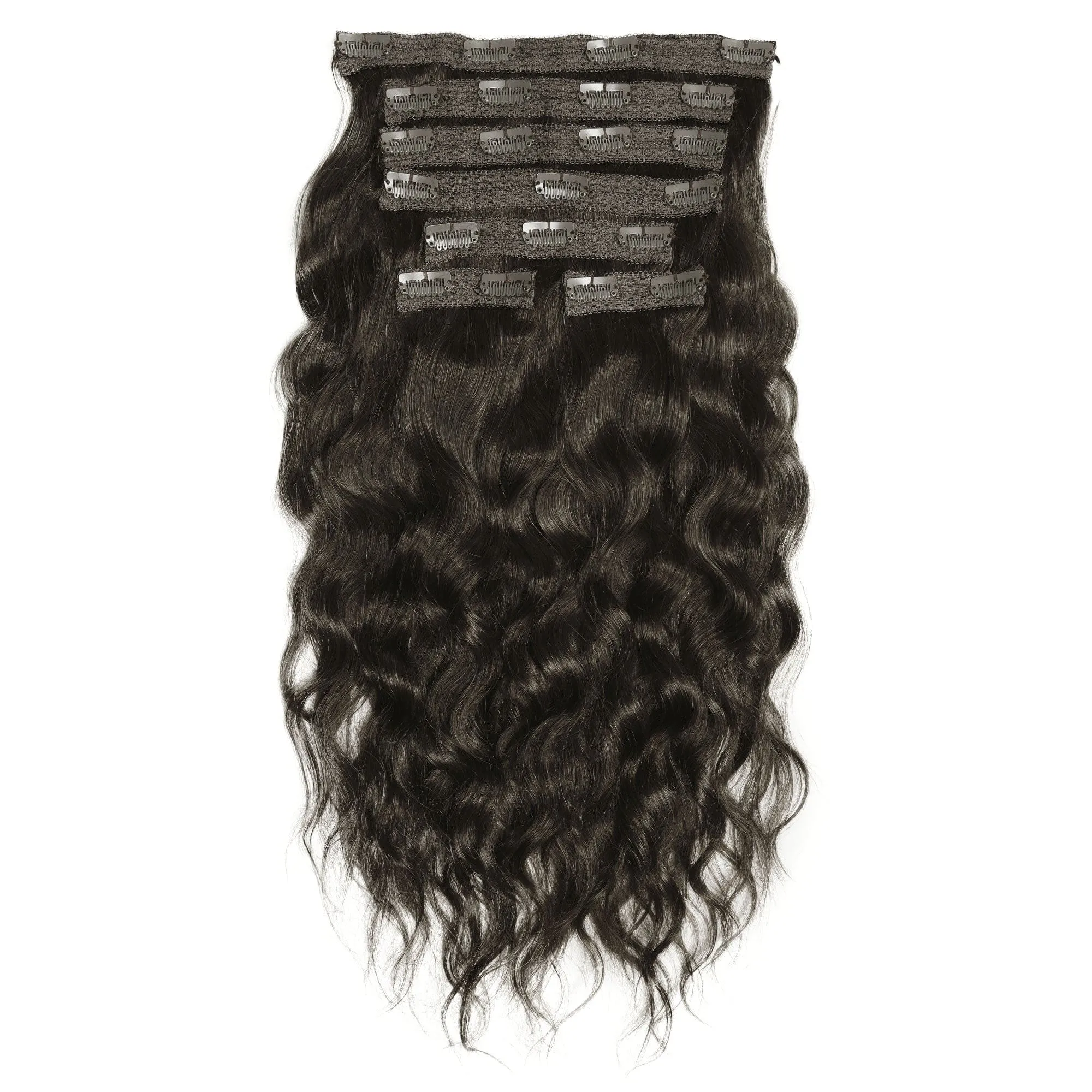 Wavy Lace Clip-In Hair Extensions