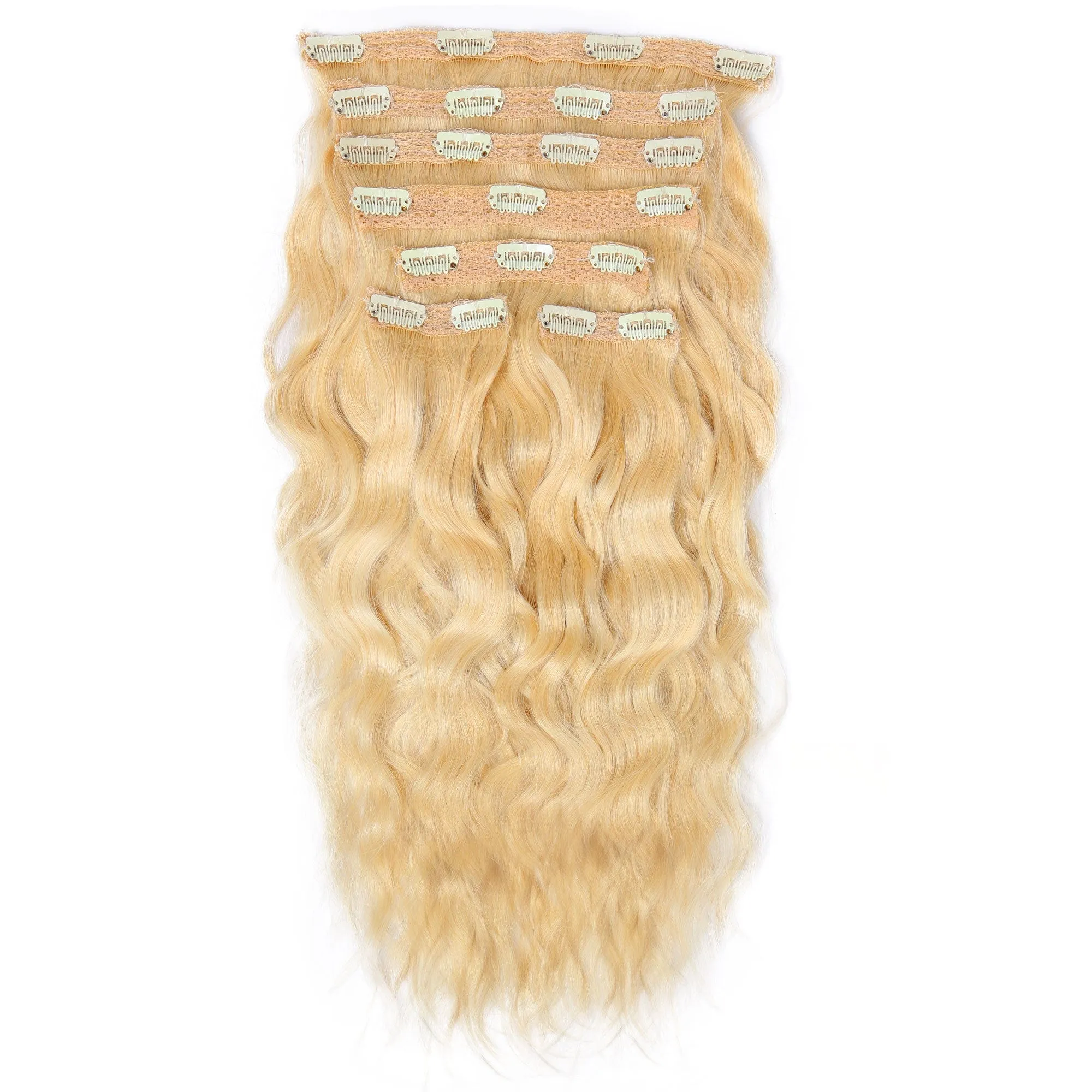 Wavy Lace Clip-In Hair Extensions