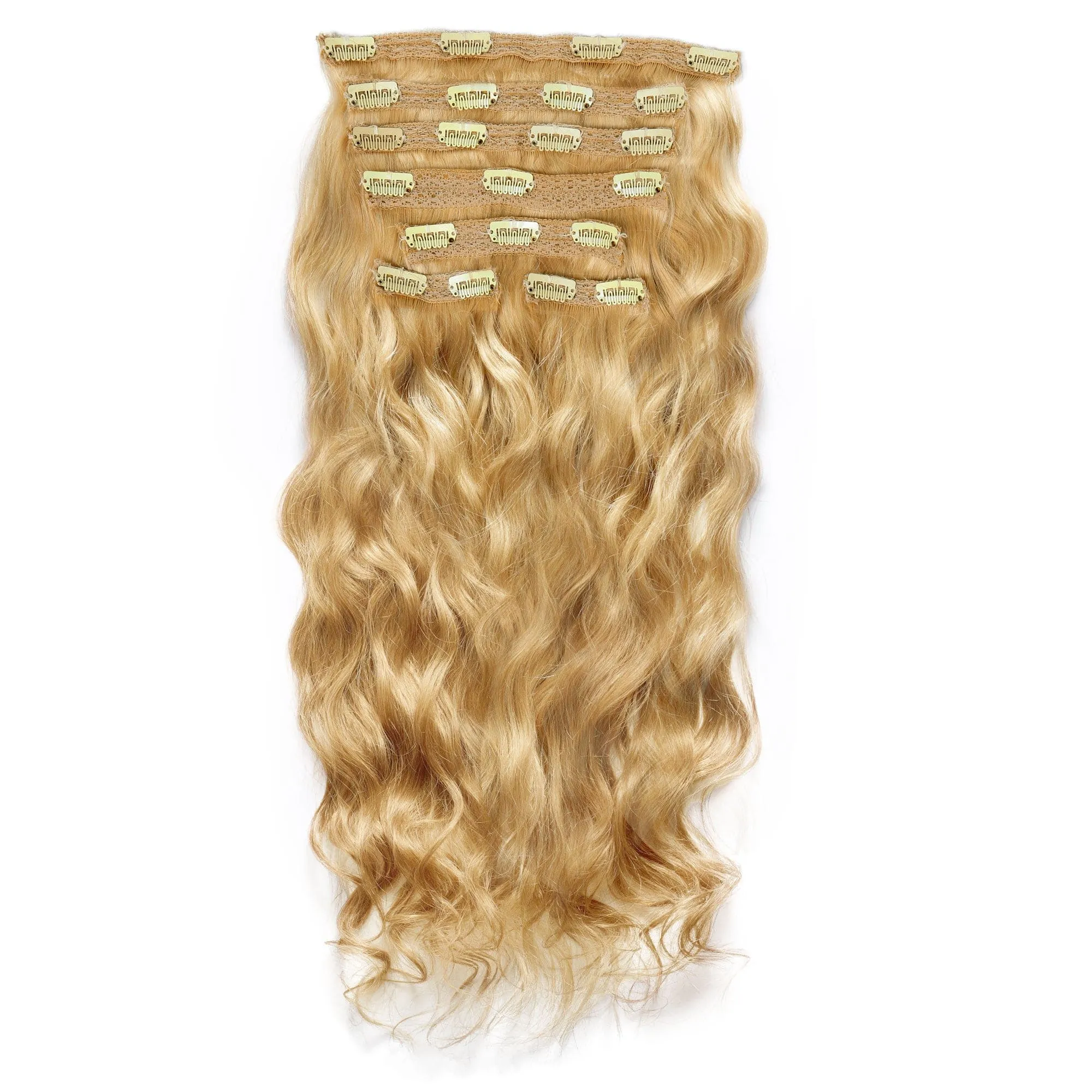 Wavy Lace Clip-In Hair Extensions