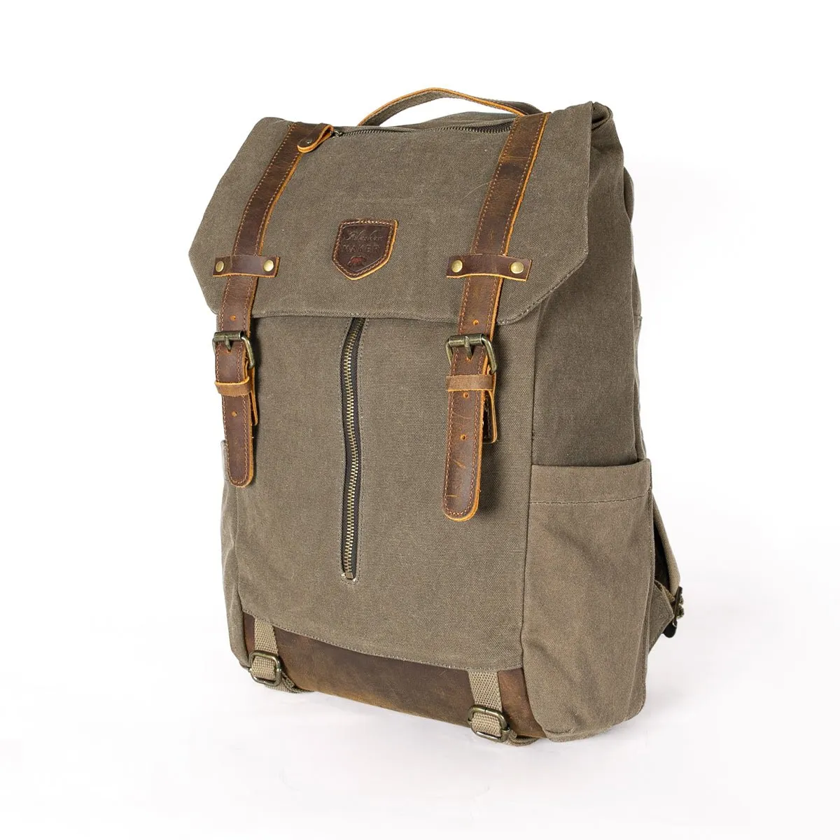 Waxed Canvas Backpack