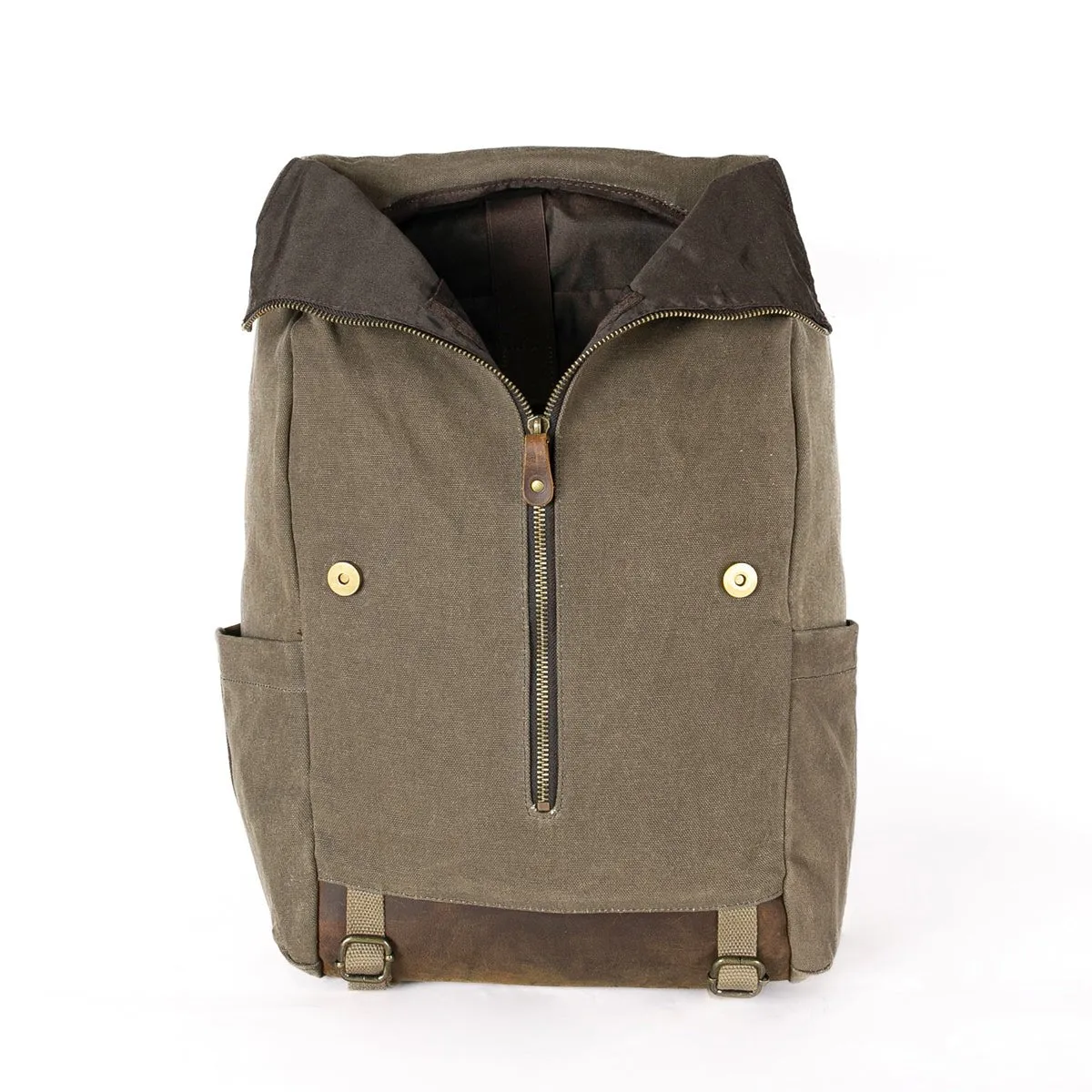 Waxed Canvas Backpack