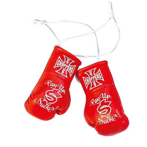 WCC Pay up Sucker Mini boxing glove - Red