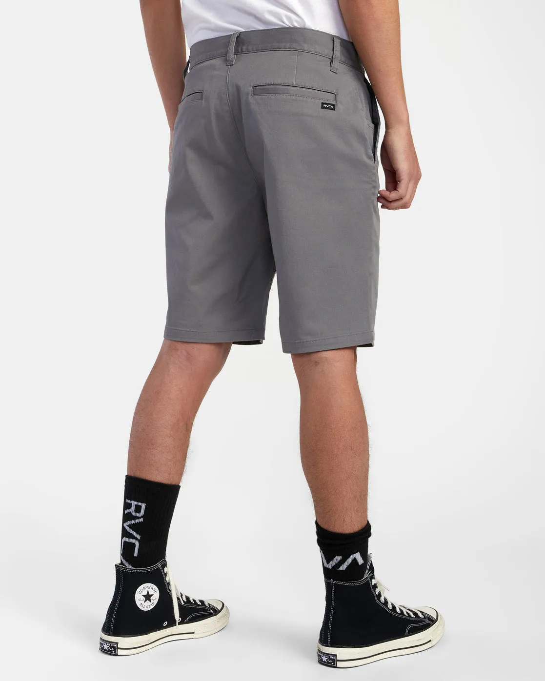 Weekend Stretch 20" Chino Shorts - Smoke