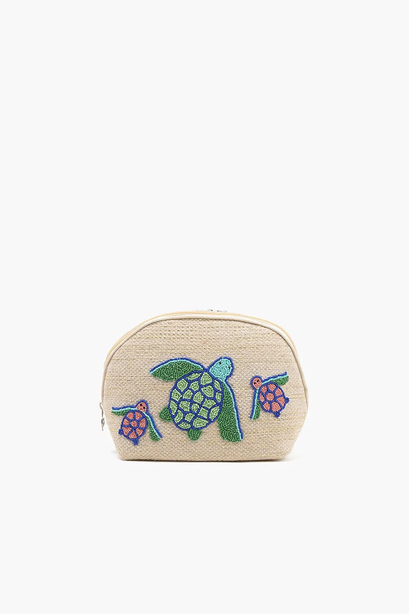 Weekend Travel Bag with Pouch Turtle