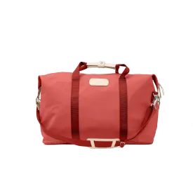 Weekender - Coral Coated Canvas