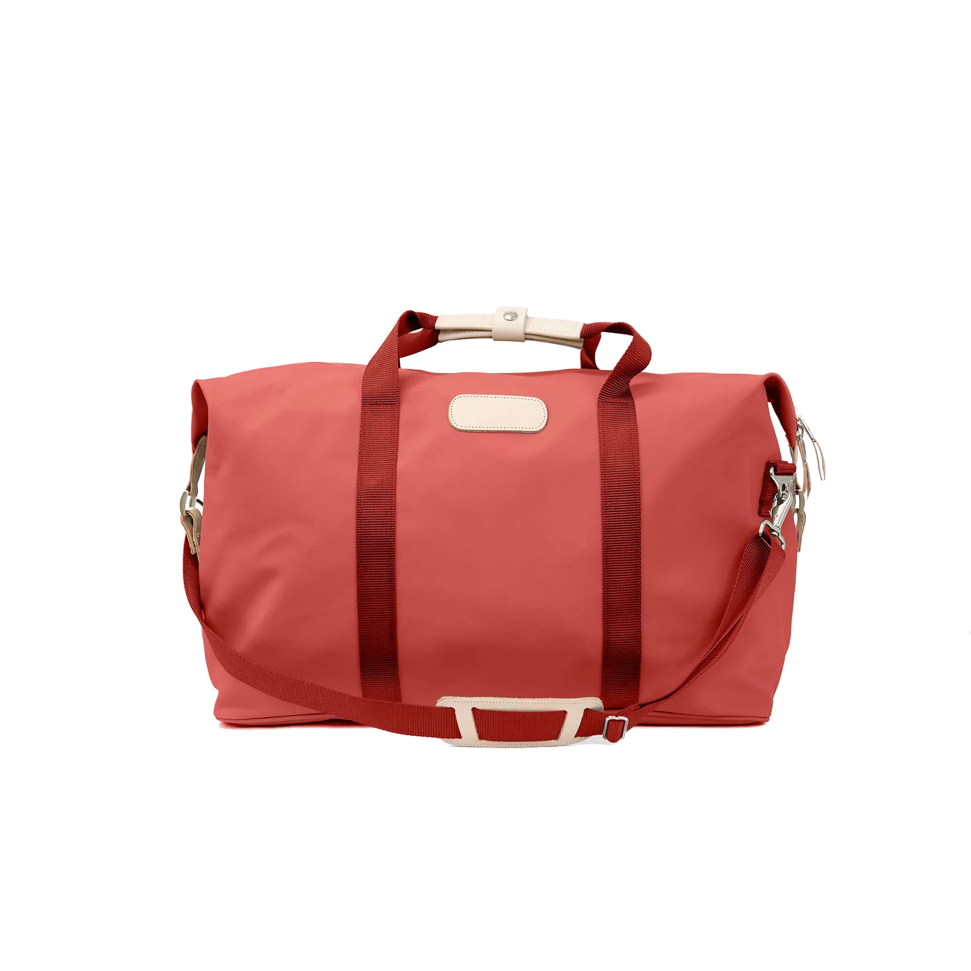 Weekender - Coral Coated Canvas