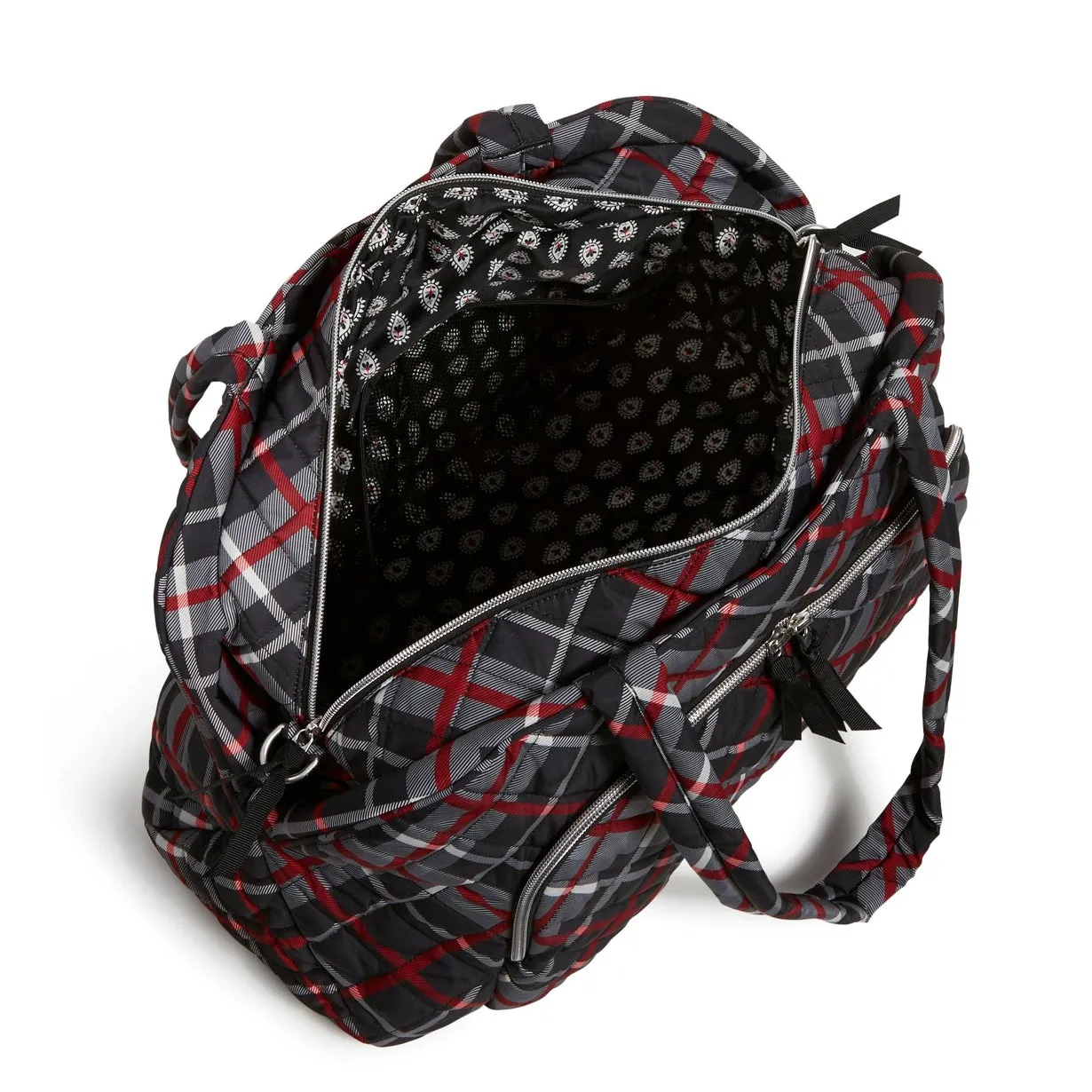 Weekender Travel Duffel Bag - Paris Plaid