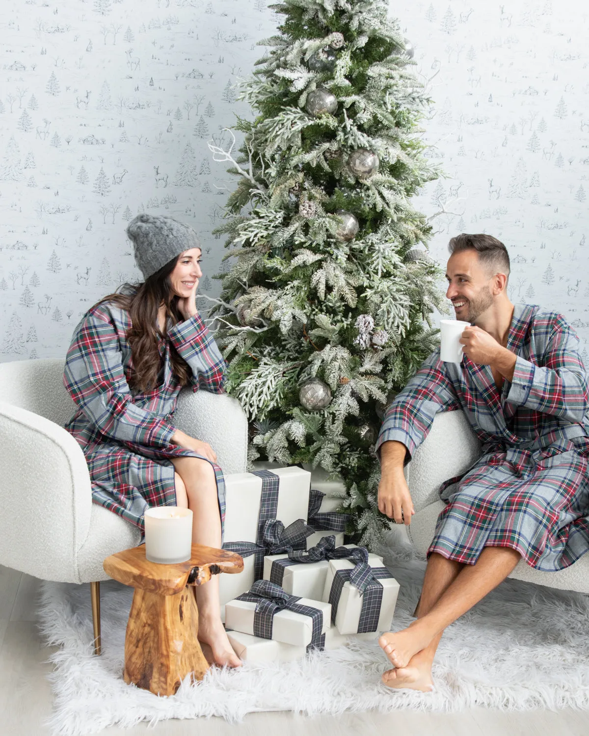 Westminster Flannel Robe Unisex