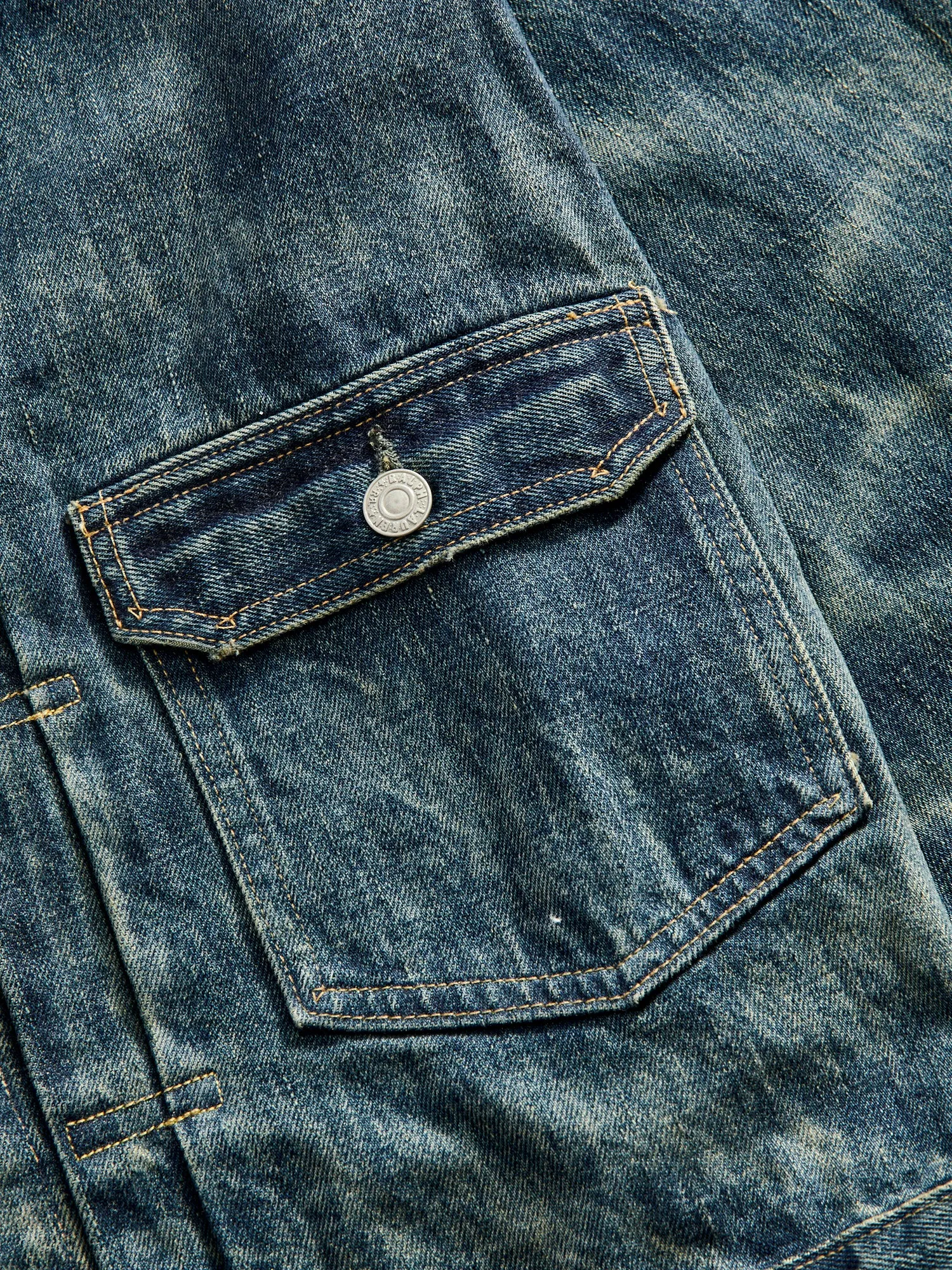 Westview Denim Jacket in Roughout Indigo