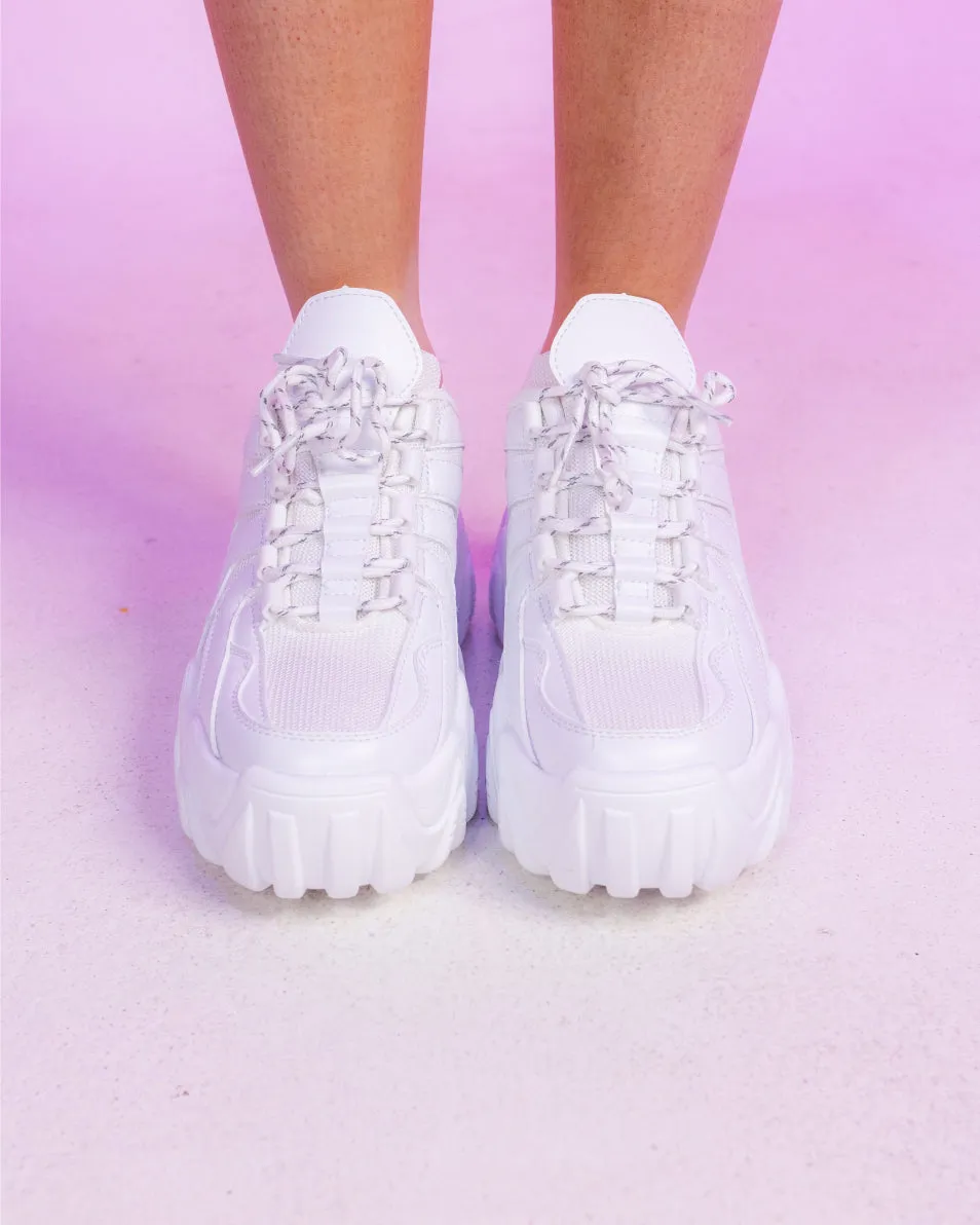 White Michelle Sneakers