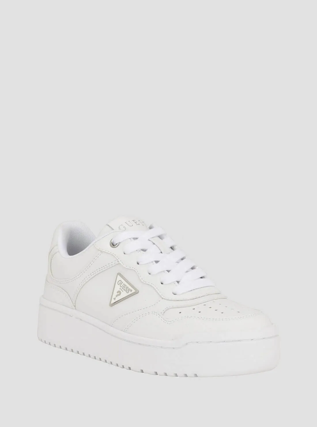 White Miram Low-Top Sneakers