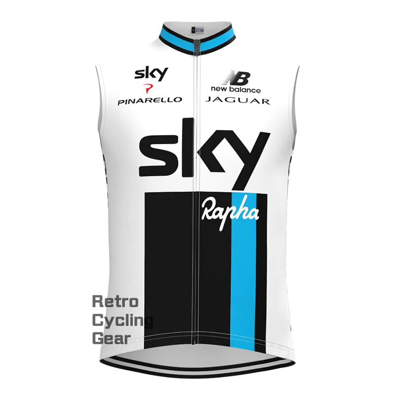 white sky Retro Long Sleeve Cycling Kits