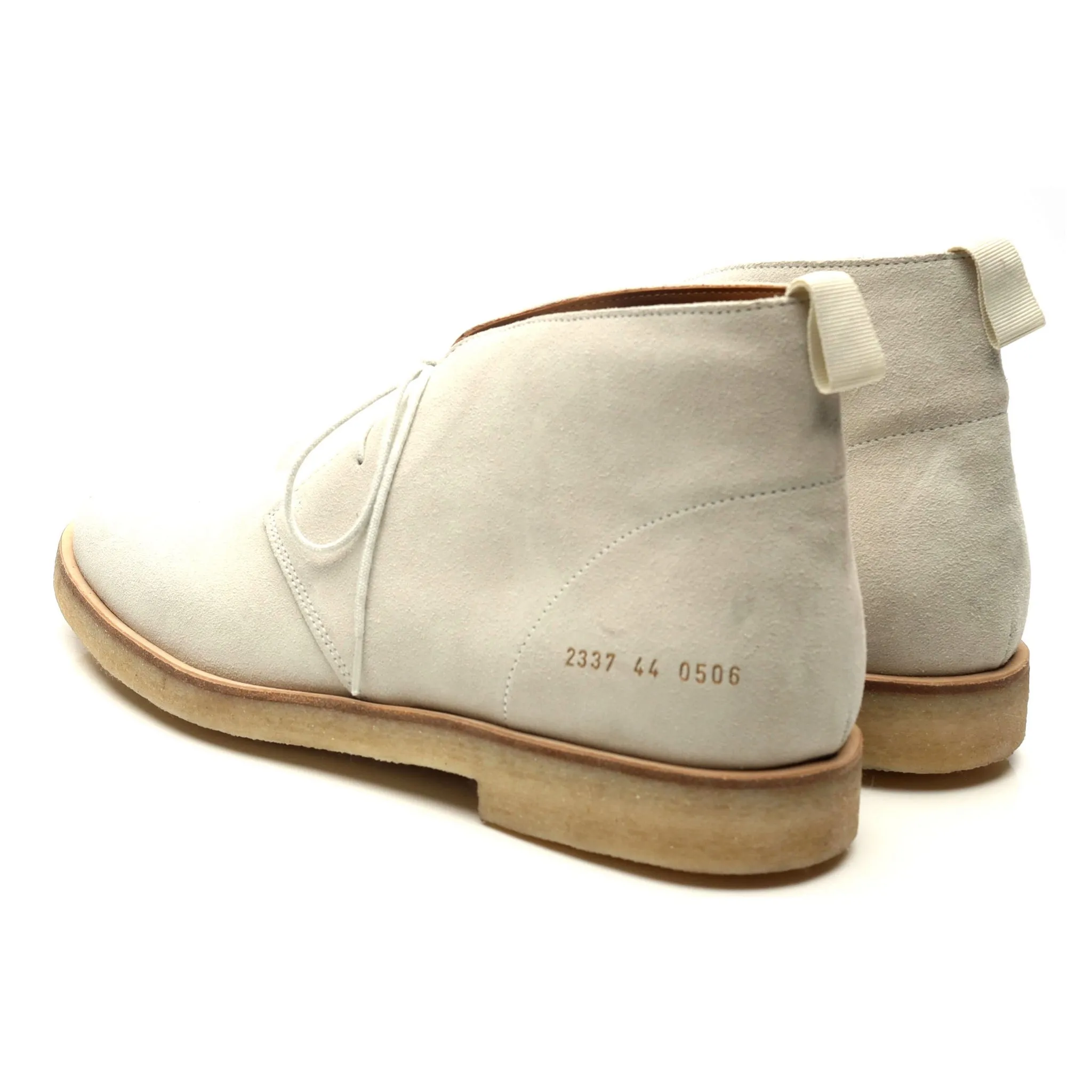 White Suede Chukka Boots UK 10 EU 44