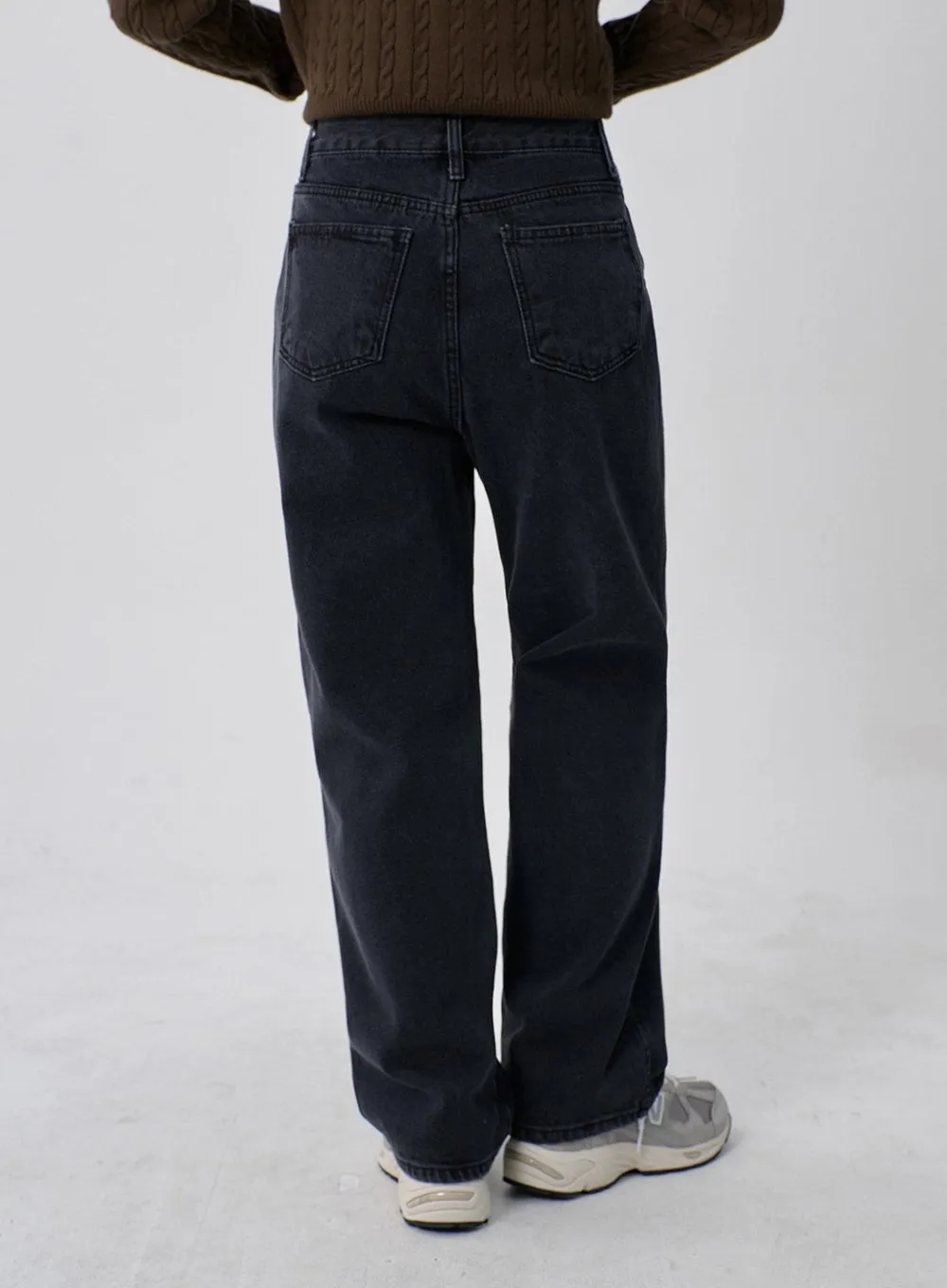 Wide Leg Denim Pants CN09