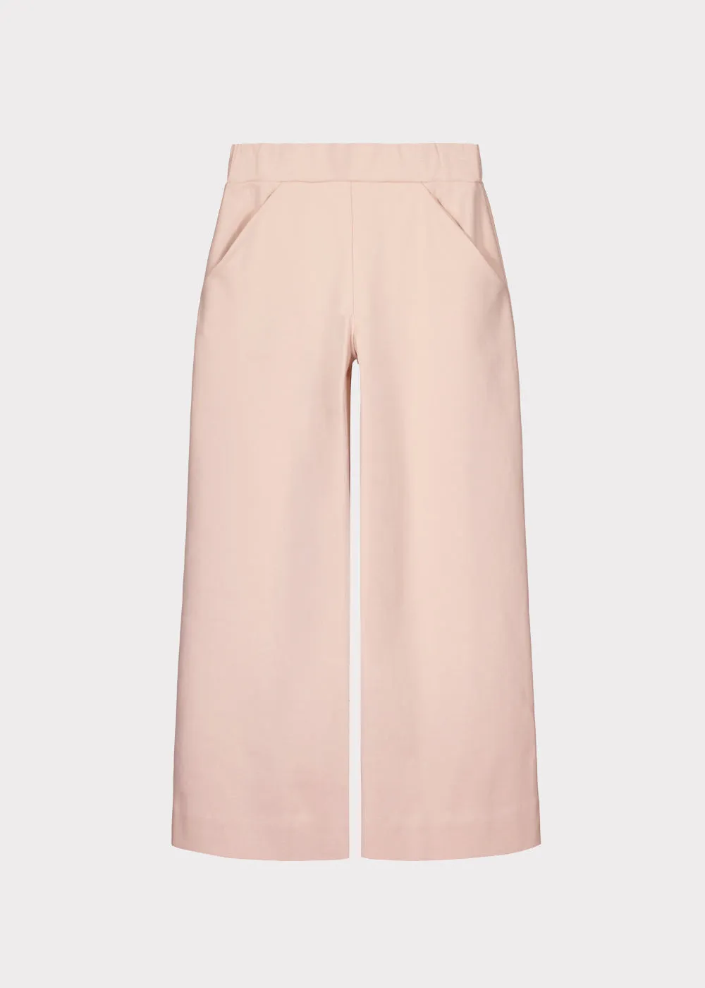 Wide Leg Long Trousers Misty Pink