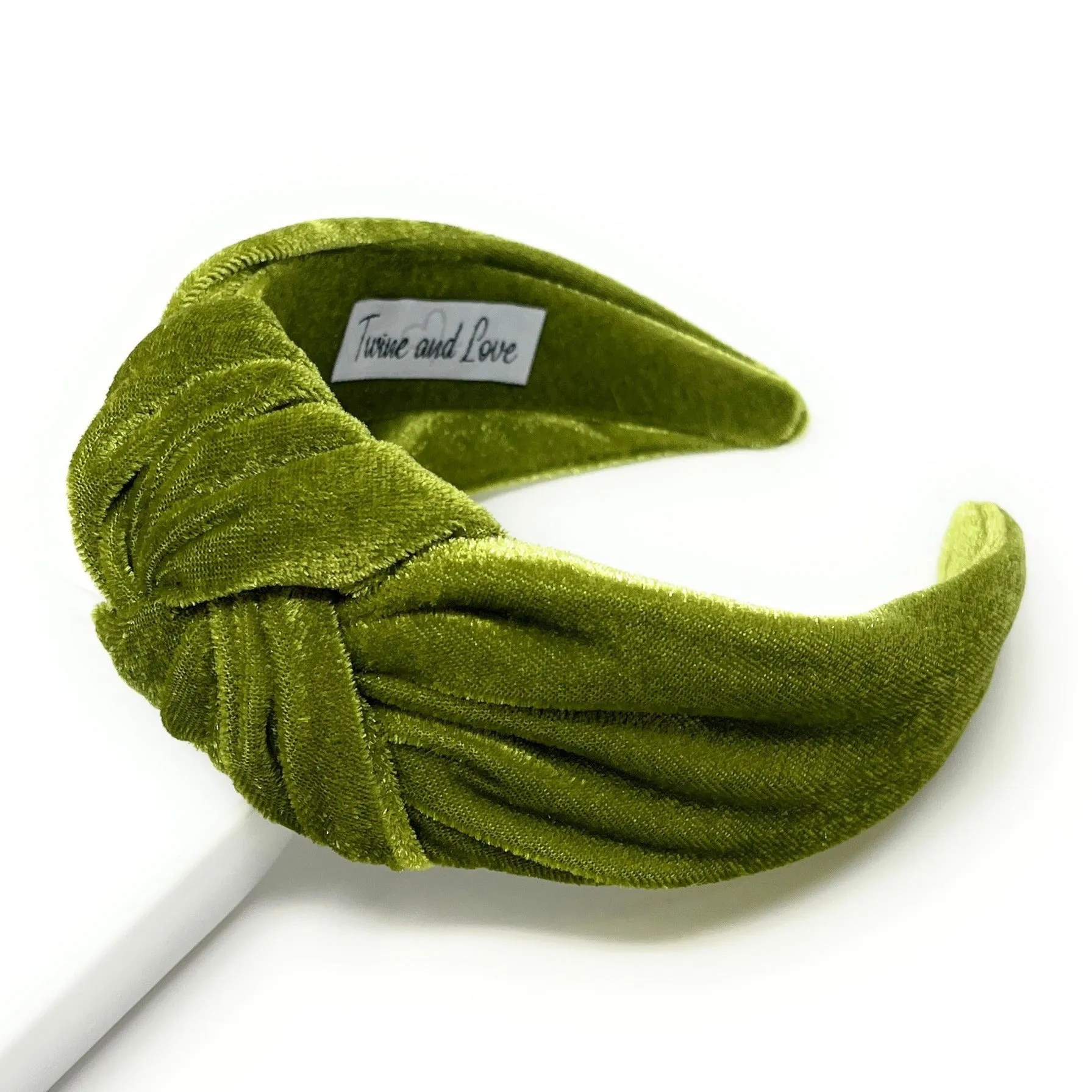 Wide Velour Top Knot Headband (more colors)