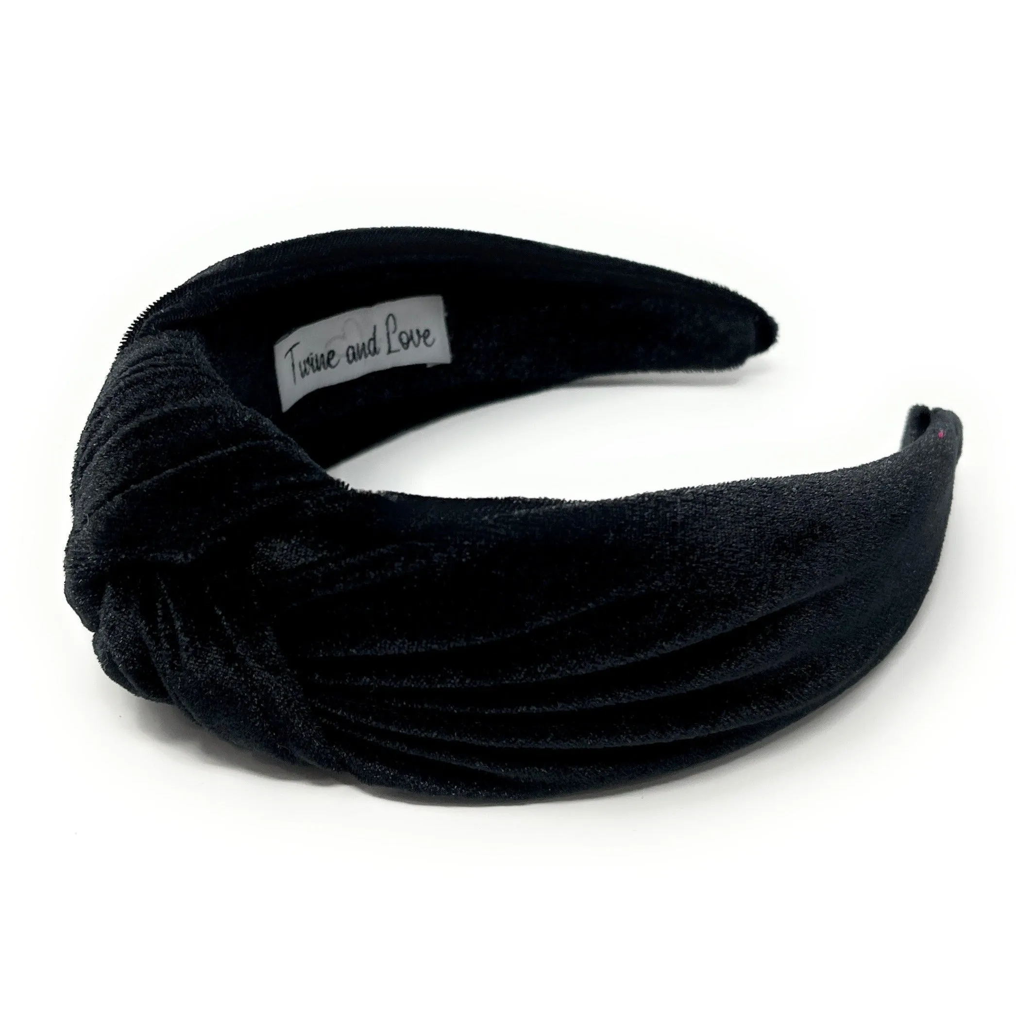 Wide Velour Top Knot Headband (more colors)