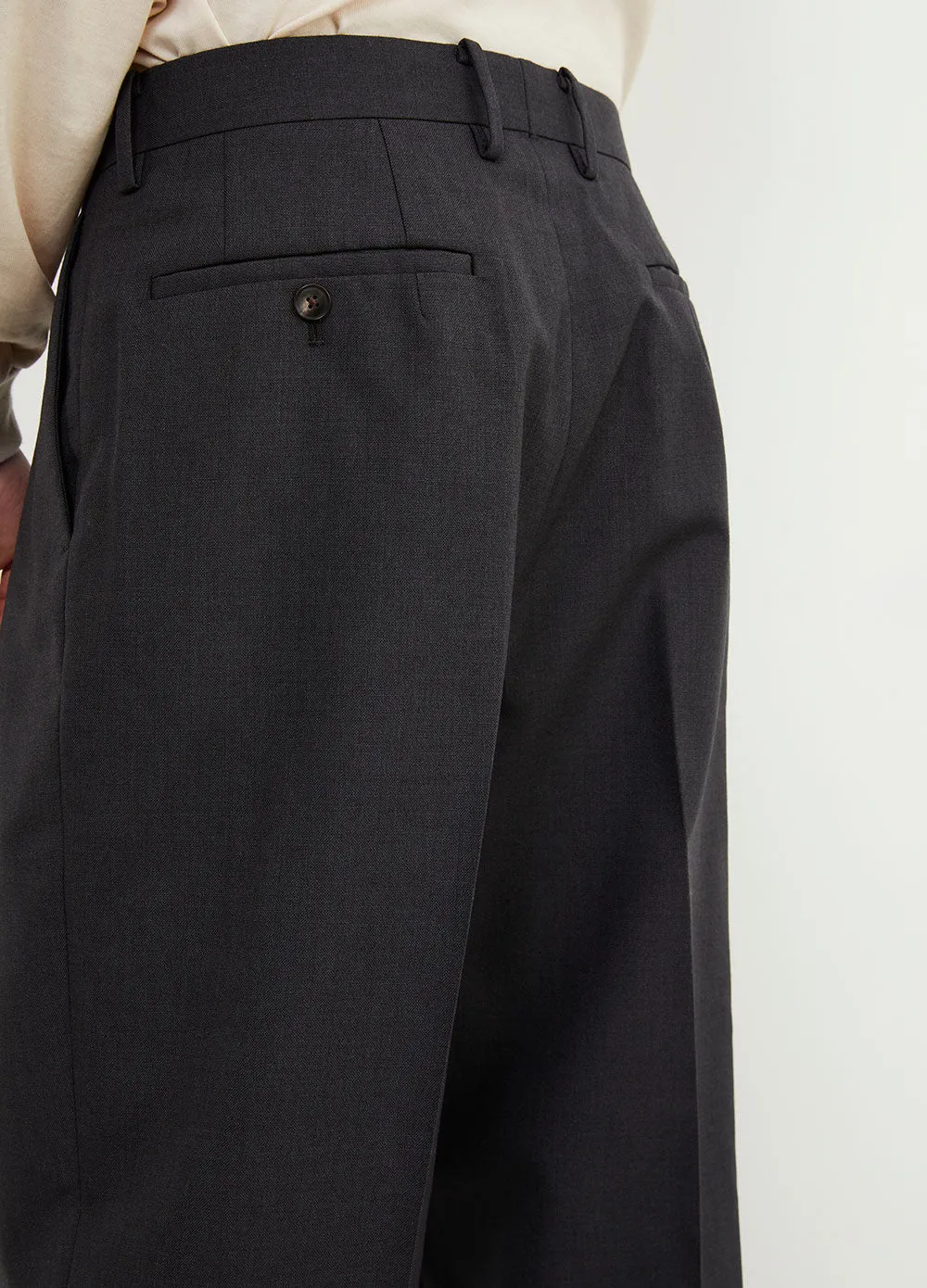 Wide Wool Slacks