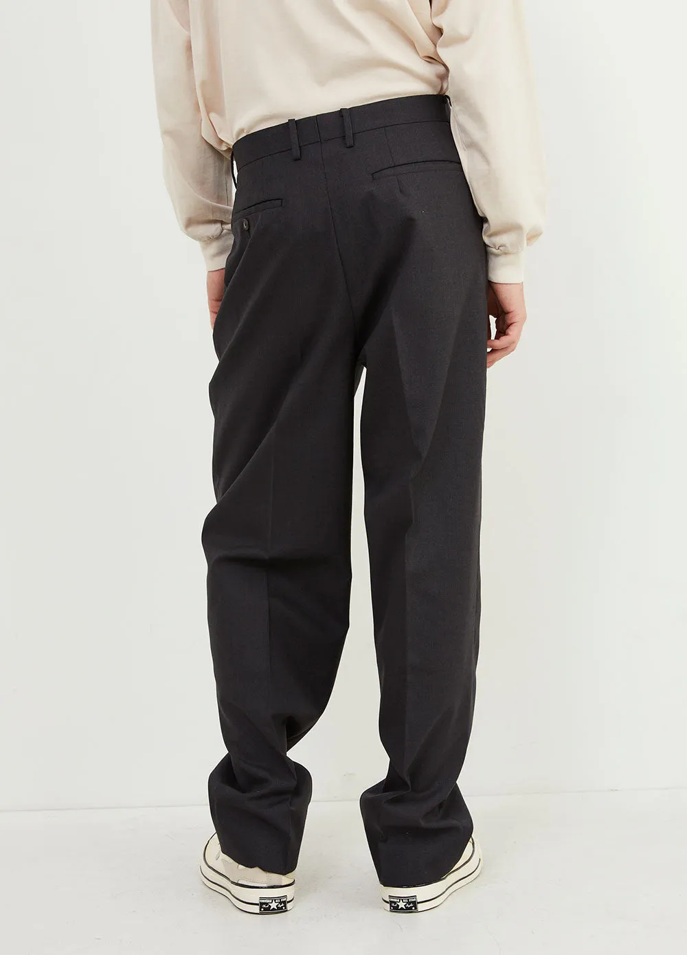 Wide Wool Slacks