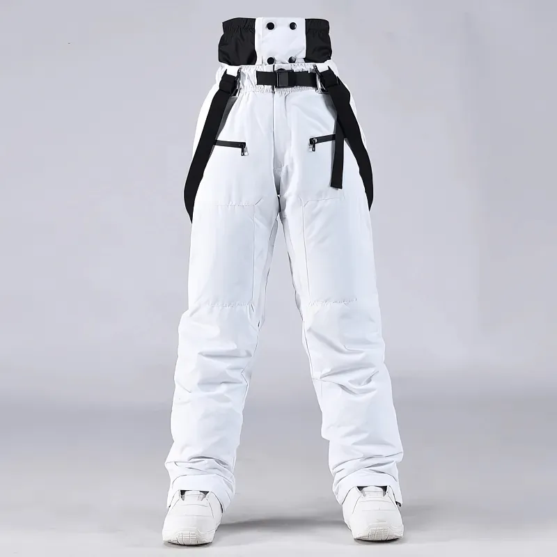 Windproof Warm Big Ski Trousers with Suspenders - SF1820