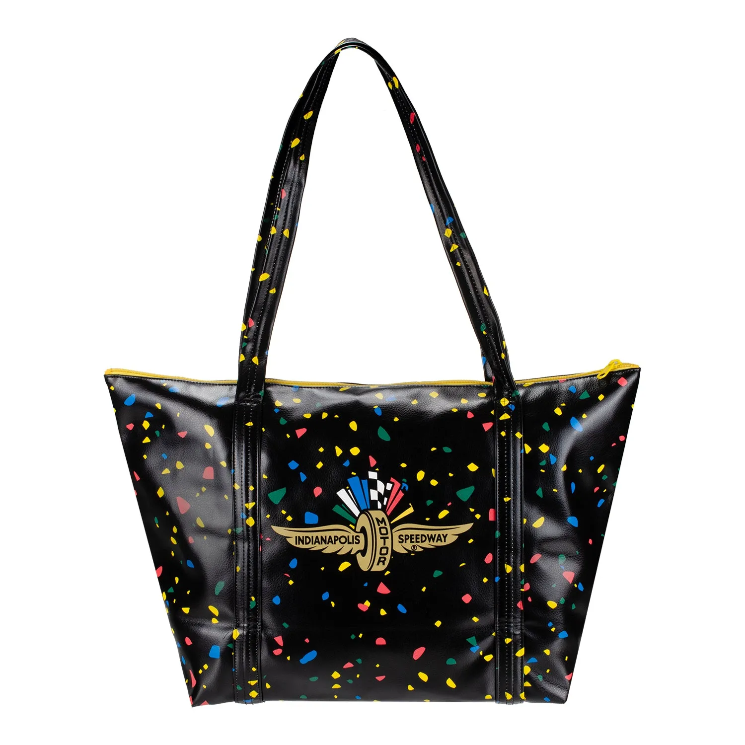 Wing Wheel Flag Splatter Weekender Tote