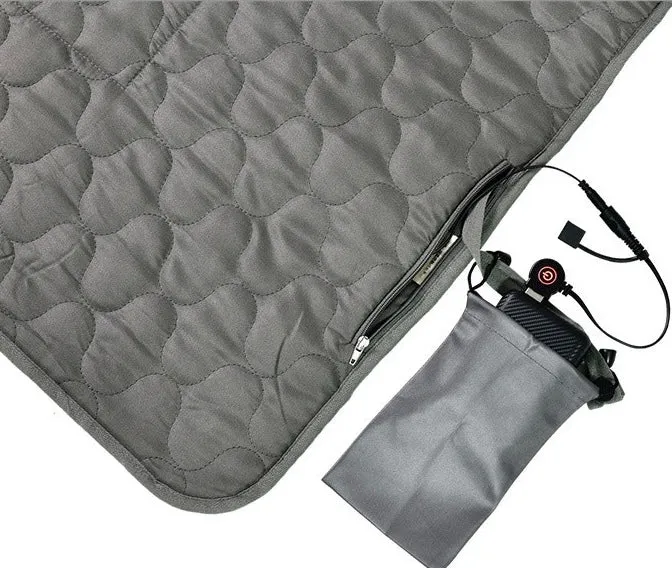 Winter Camping USB Heated Sleeping Pad - Smart Warming Outdoor Tent Mat for Cold Weather