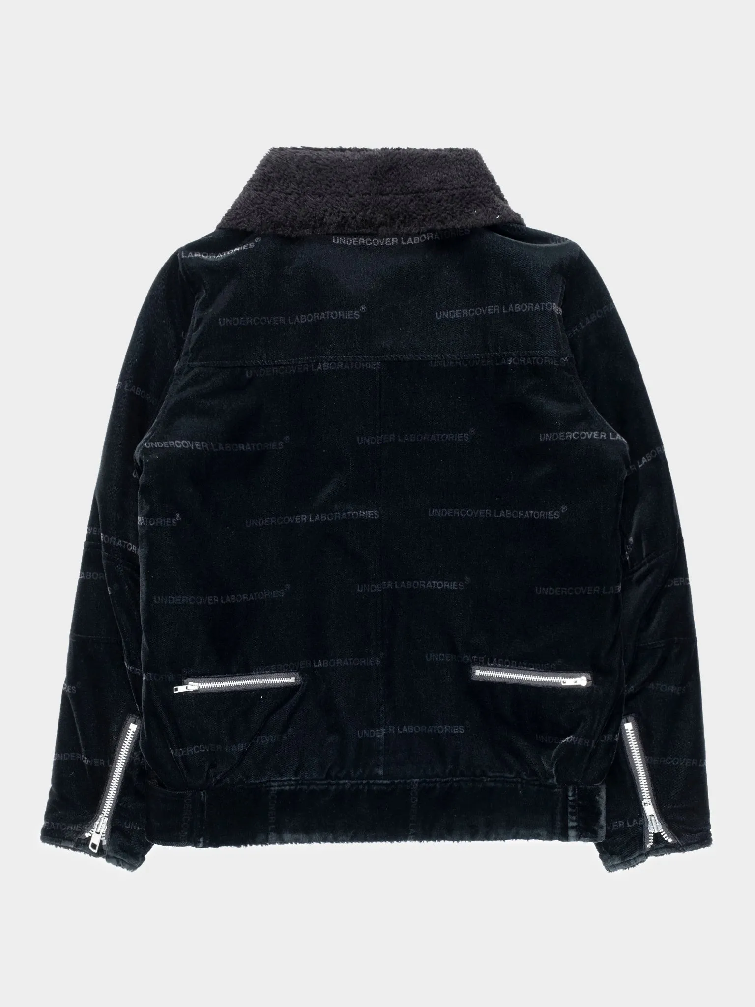 'Witch's Cell Division' UC Laboratories Shearling Jacket