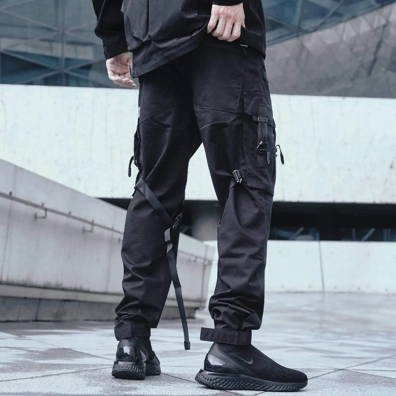 WLS Combat Ribbons Pockets Cargo Pants