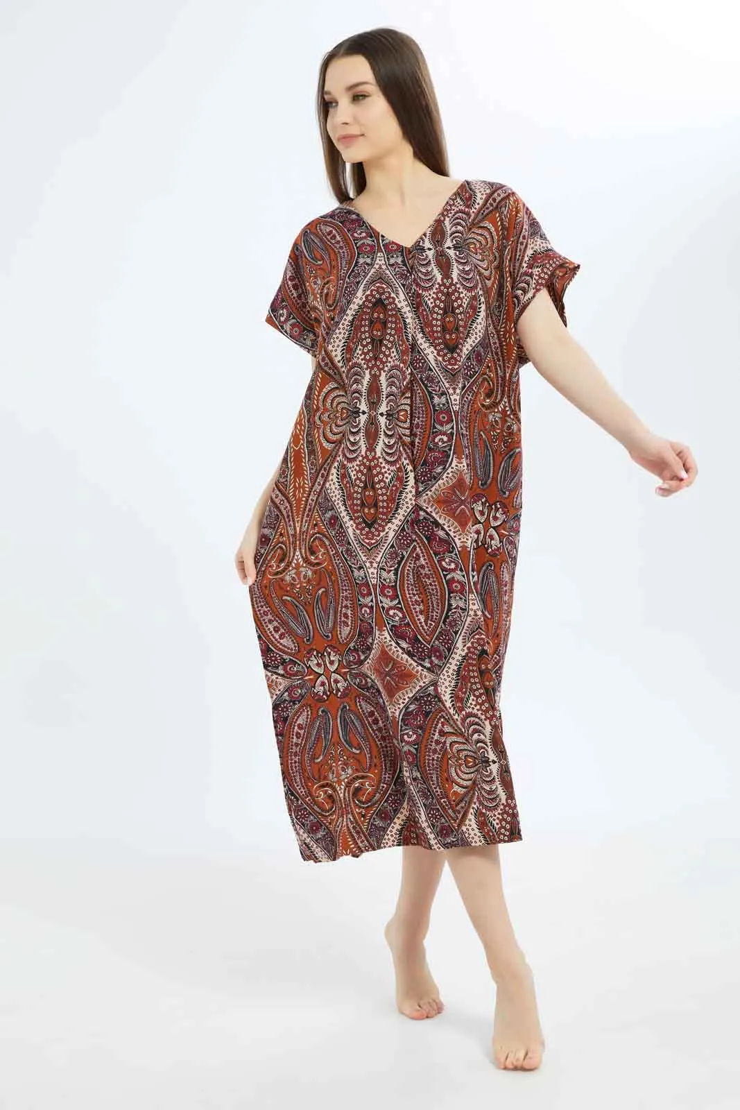 Women Assorted Printed Nightgown