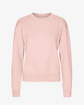 Women Classic Organic Crew - Faded Pink