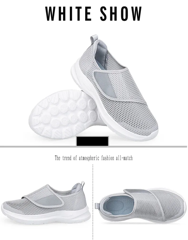 Women Orthopedics Wide Feet Swollen Walking Casual Shoes Unisex Thumb Eversion Adjusting Soft Comfortable Diabetic Man Shoes