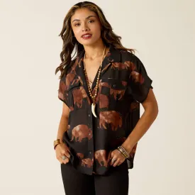 Women's Ariat Badland Surplus Buffalo Shirt