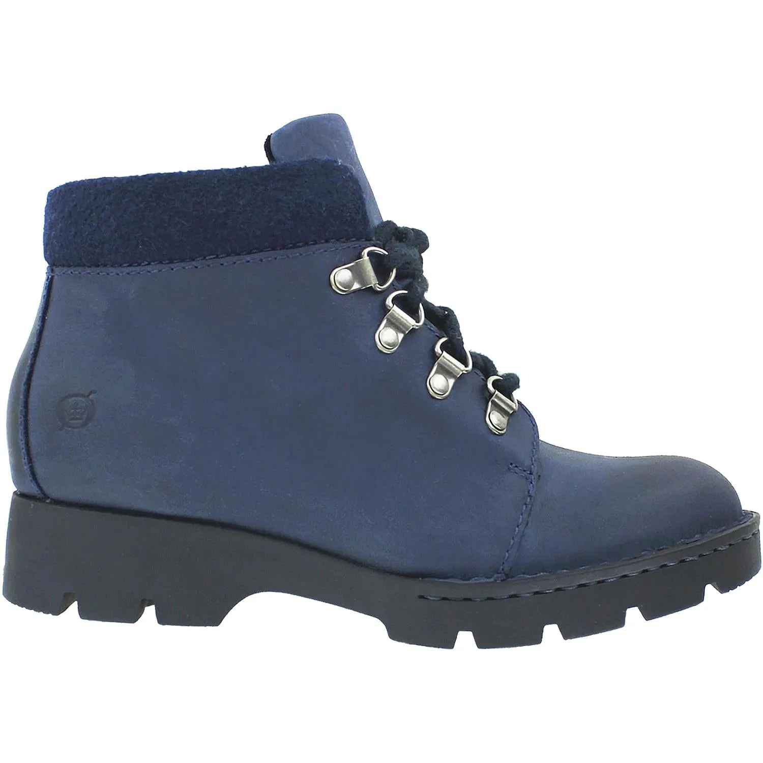 Women's Born Sopris Blue/Navy Leather/Wool