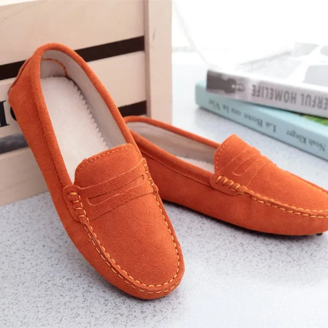 Women's Casual Slip On Driving Loafers