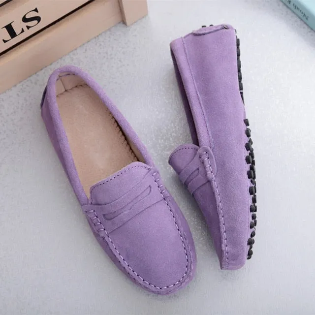 Women's Casual Slip On Driving Loafers