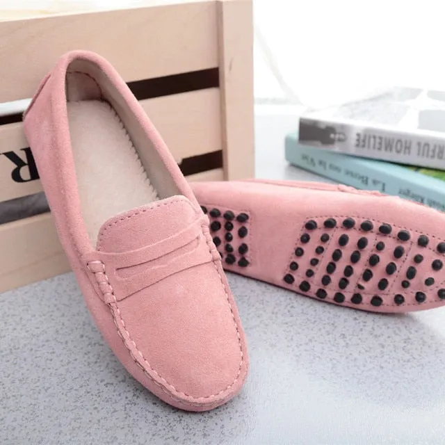 Women's Casual Slip On Driving Loafers